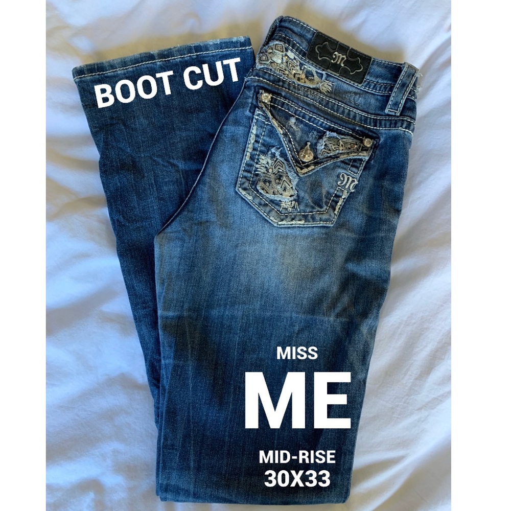 Miss Me Boot Cut Jeans